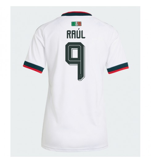 Mexiko Raul Jimenez #9 Venkovní Dres pro Dámské MS 2026 Krátký Rukáv Mexiko Raul Jimenez #9 Venkovní Dres pro Dámské MS 2026 Krátký Rukáv